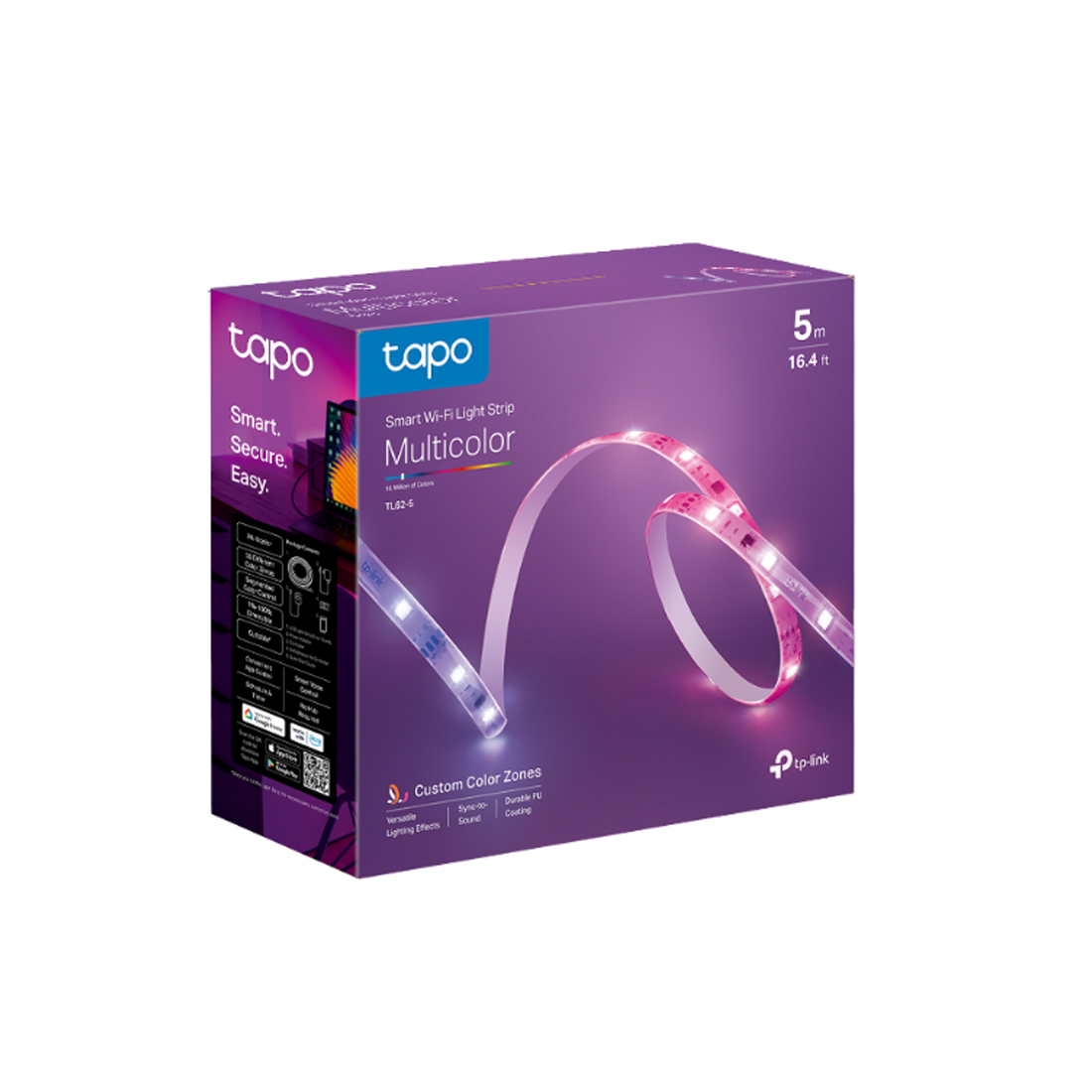 Умная светодиодная Wi-Fi лента TP-Link TL62-5