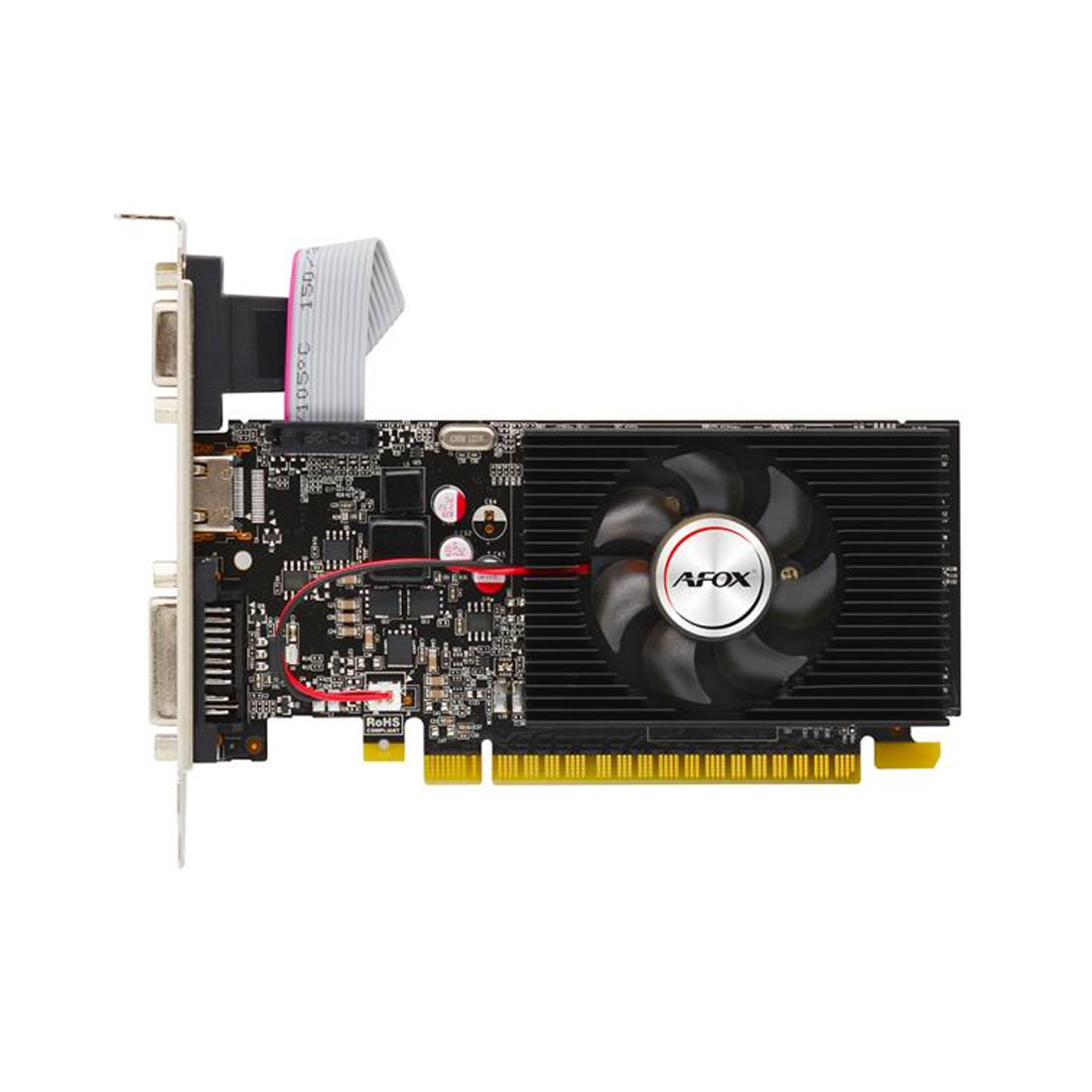 Видеокарта AFOX GT740 4GB D3 LP Single Fan (AF740-4096D3L3) — фото, характеристики