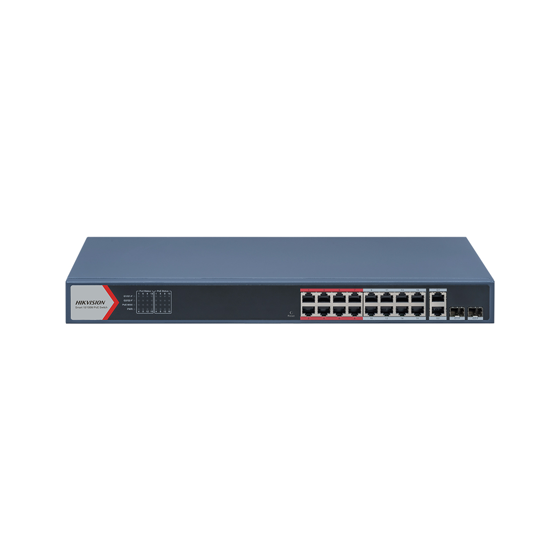 Коммутатор Hikvision DS-3E1318P-EI (B) — детальное фото