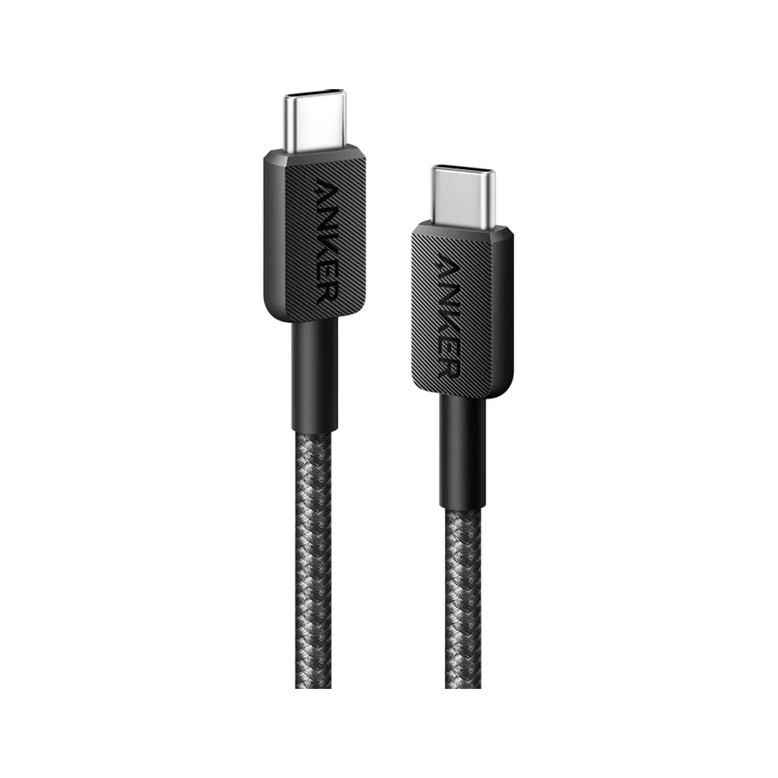 Интерфейсный кабель Anker 322 USB-C to USB-C Cable 1,8М (A81F6G11) Черный