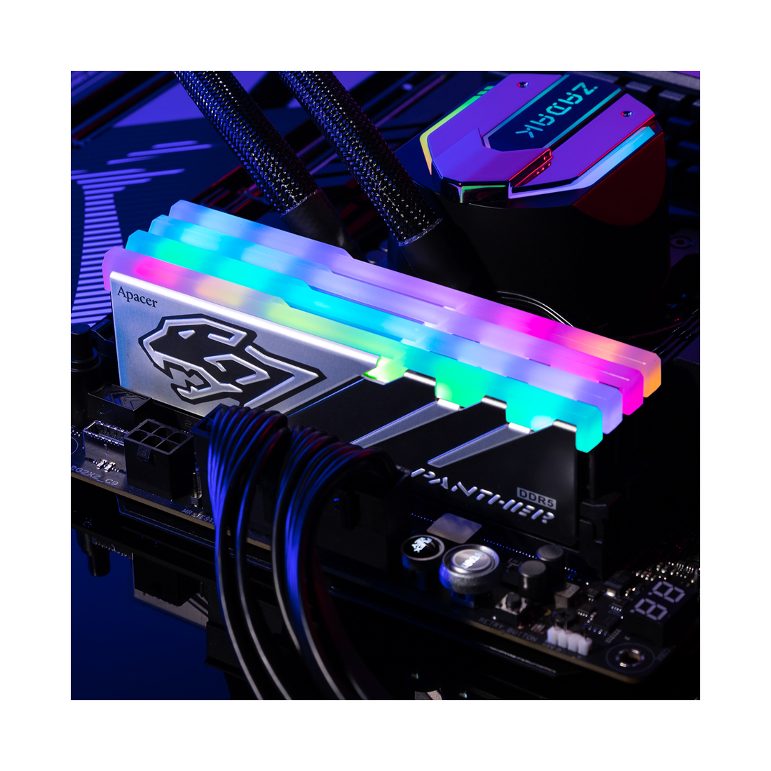 Комплект модулей памяти Apacer Panther AH5U32G60C6229BAA-2 DDR5 32GB (Kit 2x16GB) — фото, характеристики