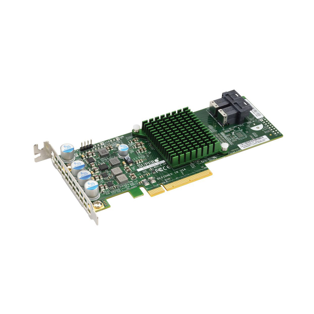 SAS Host Bus адаптер Supermicro AOC-S3008L-L8E — детальное фото