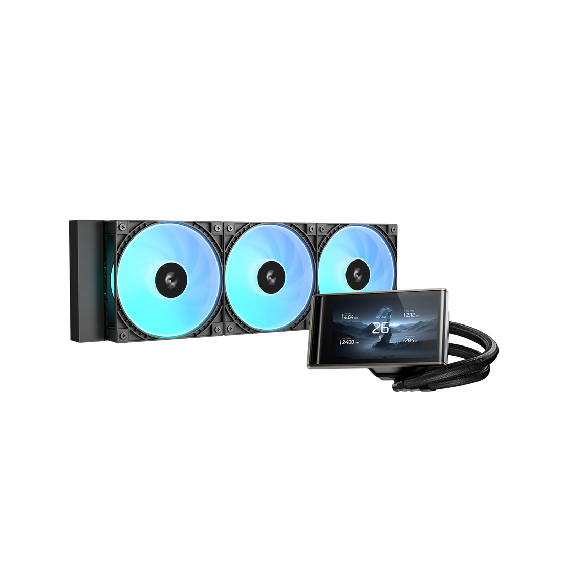 Кулер с водяным охлаждением Deepcool LT360 VISION ARGB — фото, характеристики