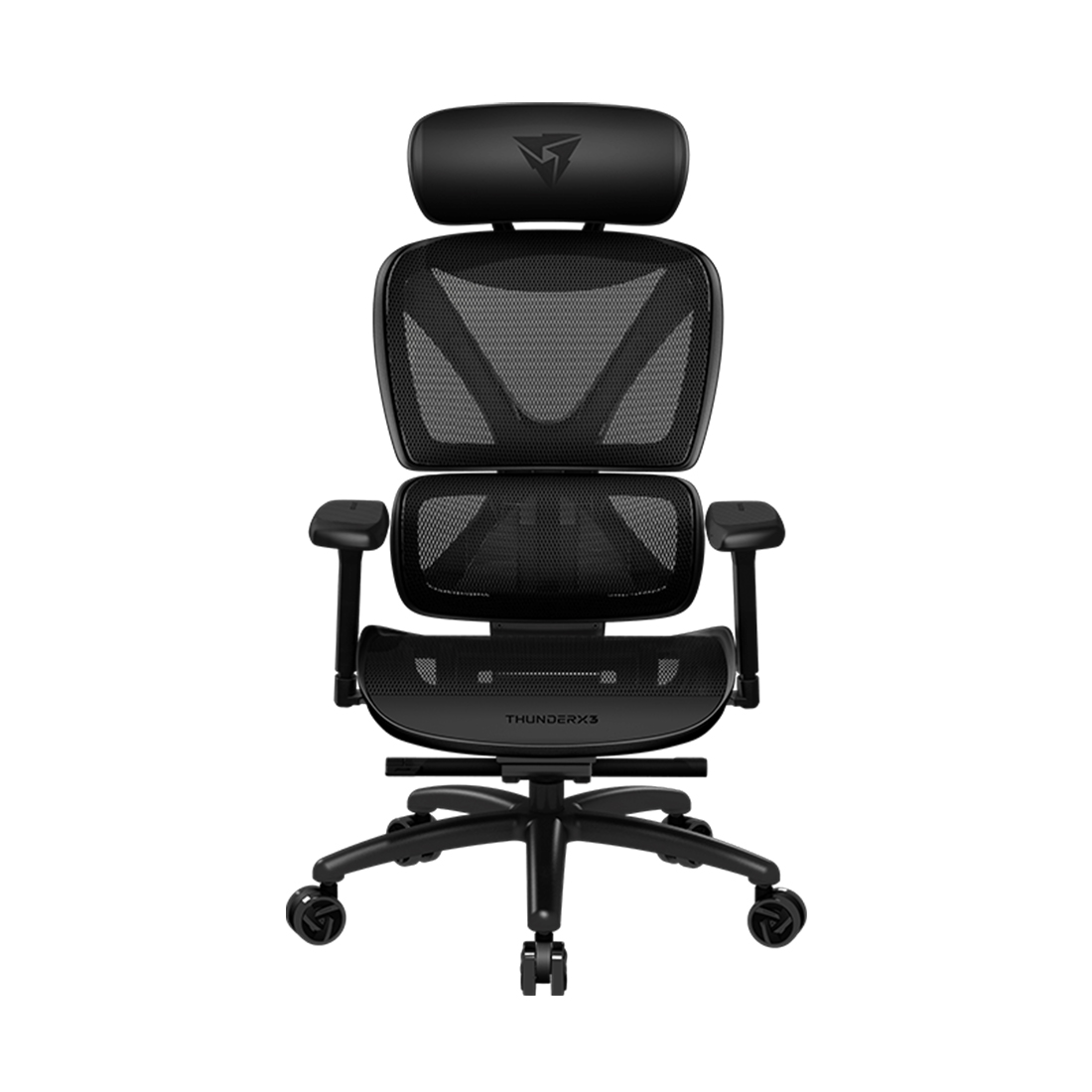 Игровое компьютерное кресло ThunderX3 XTC-Mesh Black — фото, характеристики