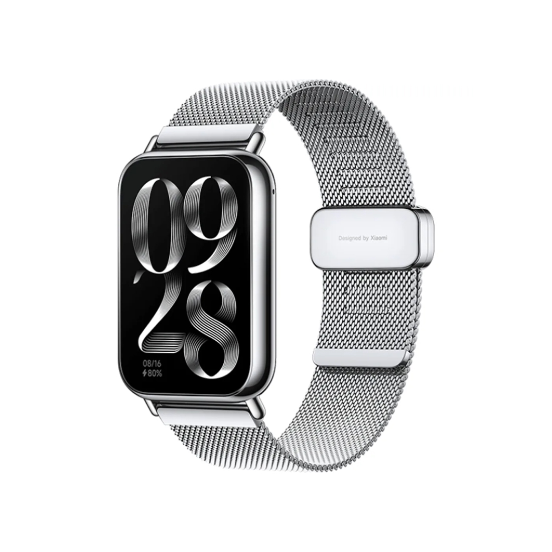 Сменный браслет Xiaomi Milanese Quick Release Strap Silver — фото, характеристики