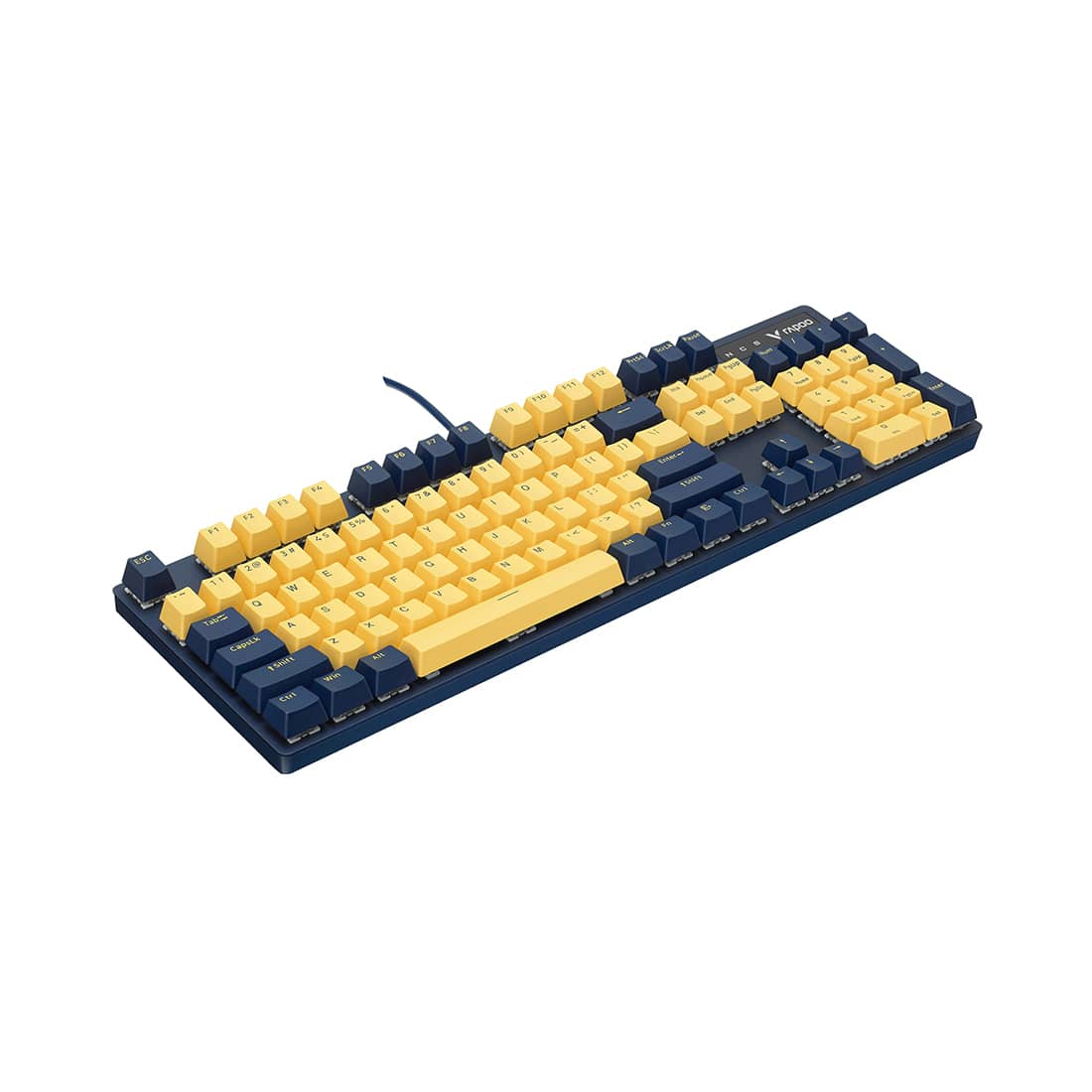 Клавиатура Rapoo V500PRO TM Yellow Blue — фото, характеристики