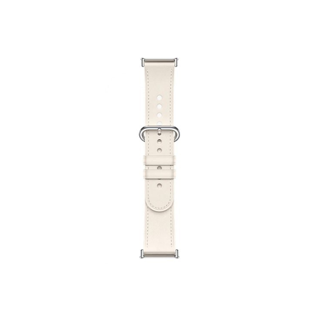 Кожаный сменный браслет Xiaomi Leather Quick Release Strap Cream white — фото, характеристики