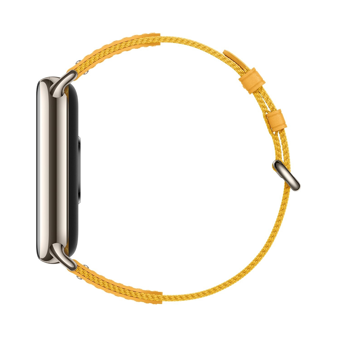 Сменный плетёный браслет для Xiaomi Smart Band 8 Yellow — фото, характеристики