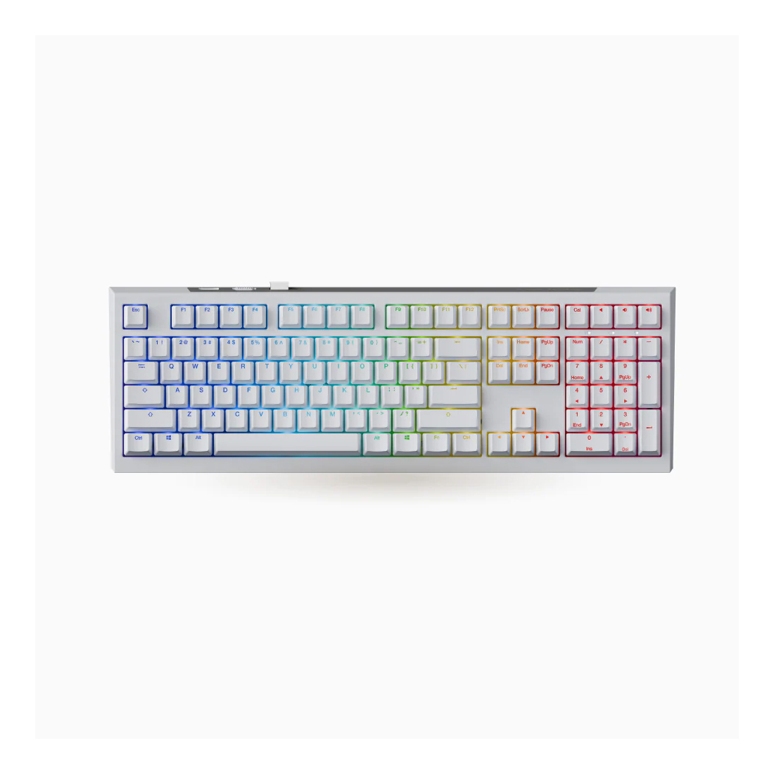 Клавиатура Ducky One X Wireless WH — фото, характеристики