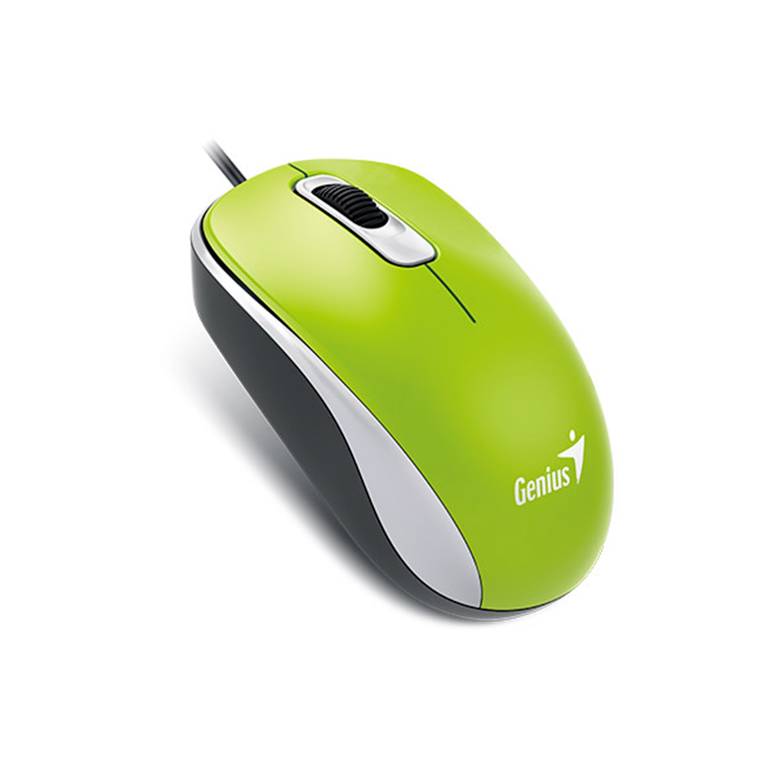 Компьютерная мышь Genius DX-110 Green — фото, характеристики