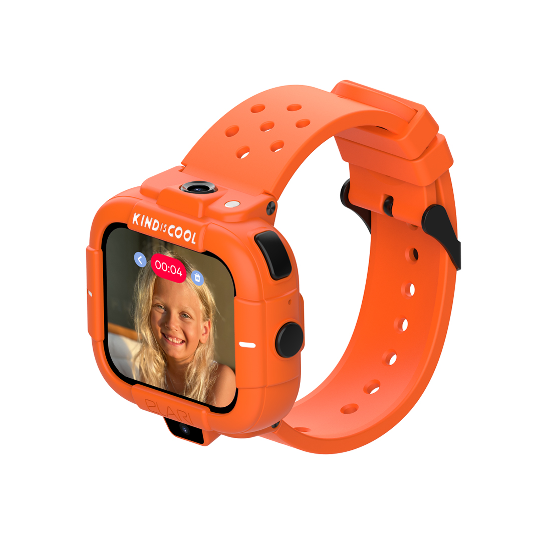Смарт часы Elari KidPhone Masha and the Bear Orange — фото, характеристики