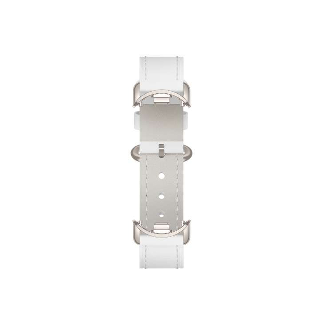 Сменный кожаный браслет для Xiaomi Smart Band 9 Ceramic White — фото, характеристики
