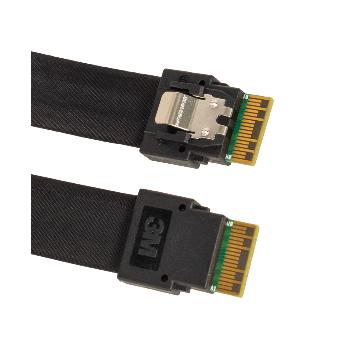 Кабель интерфейсный SFF-8654 (x8) 2xSFF-8654 Supermicro CBL-SAST-1276F-100 — детальное фото