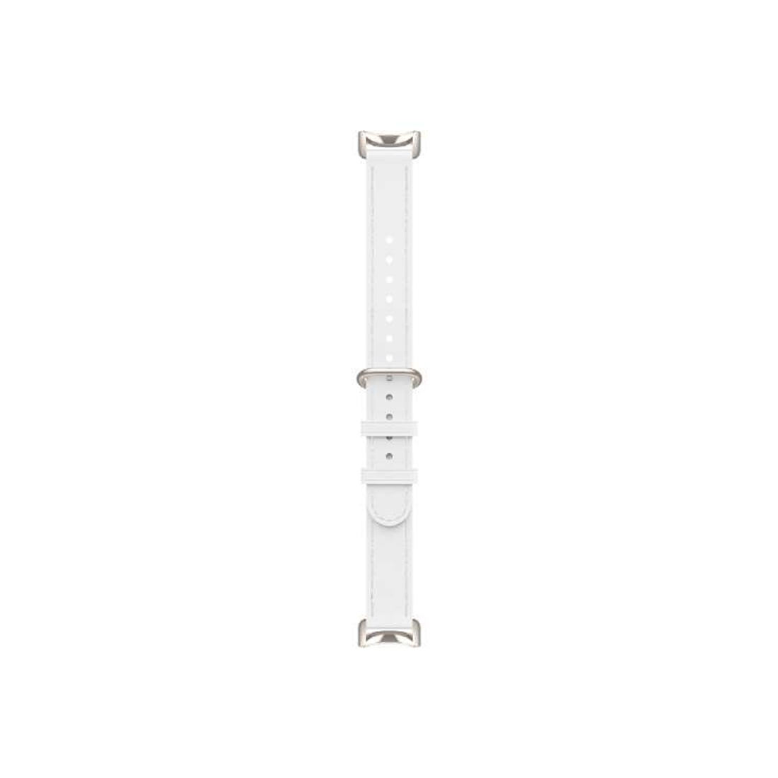 Сменный кожаный браслет для Xiaomi Smart Band 9 Ceramic White — фото, характеристики