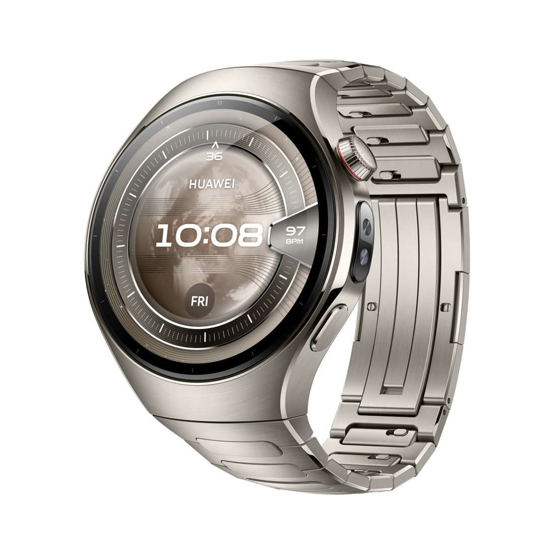 Смарт часы Huawei Watch 5 RTS-AL00 46mm Titanium Strap — фото, характеристики