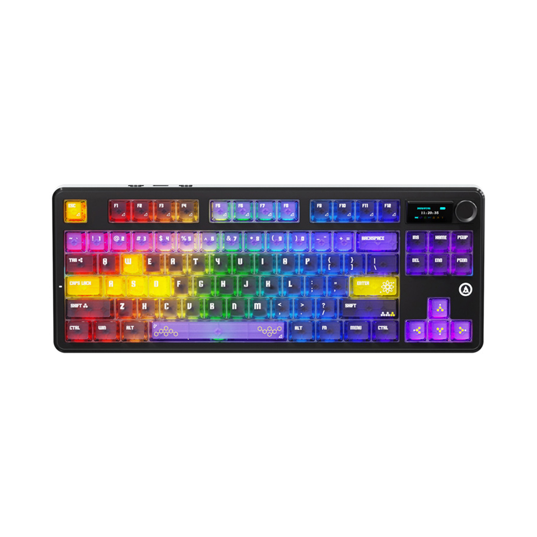 Клавиатура Ajazz MK87 Pro Litchi Switch Purple — фото, характеристики