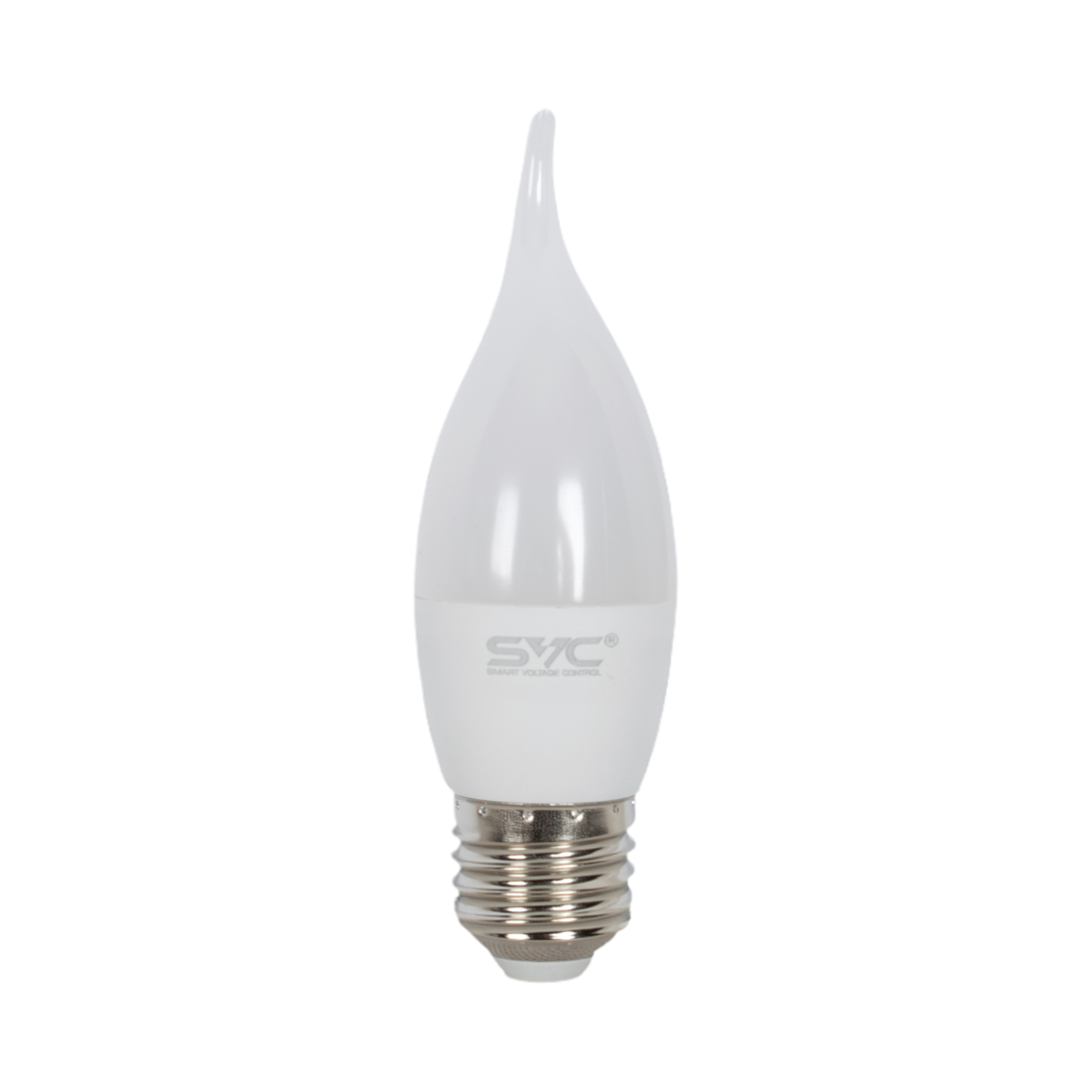 Лампа светодиодная SVC LED CB35-9W-E27-3000K Свеча на ветру Тёплый