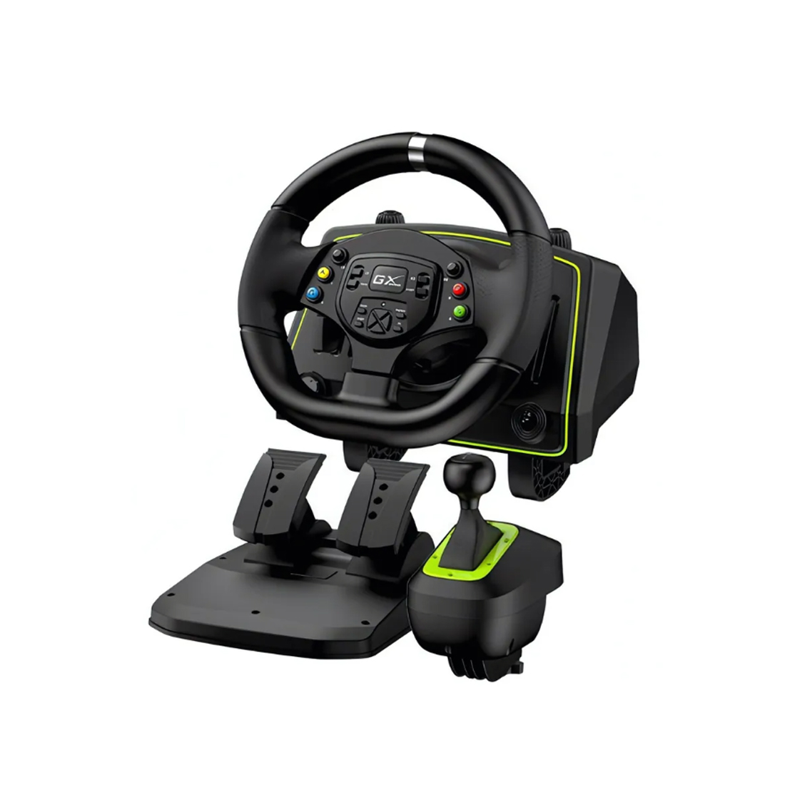 Игровой руль Genius Speed Master X2 Черный — фото, характеристики