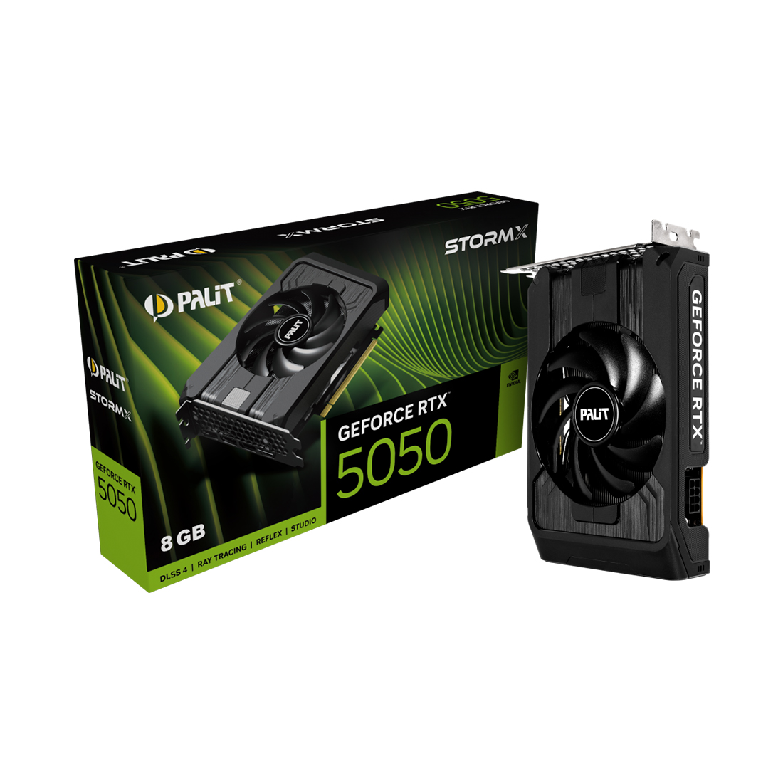 Видеокарта PALIT RTX5050 STORMX 8G (NE65050019P1-GB2070F) — фото, характеристики