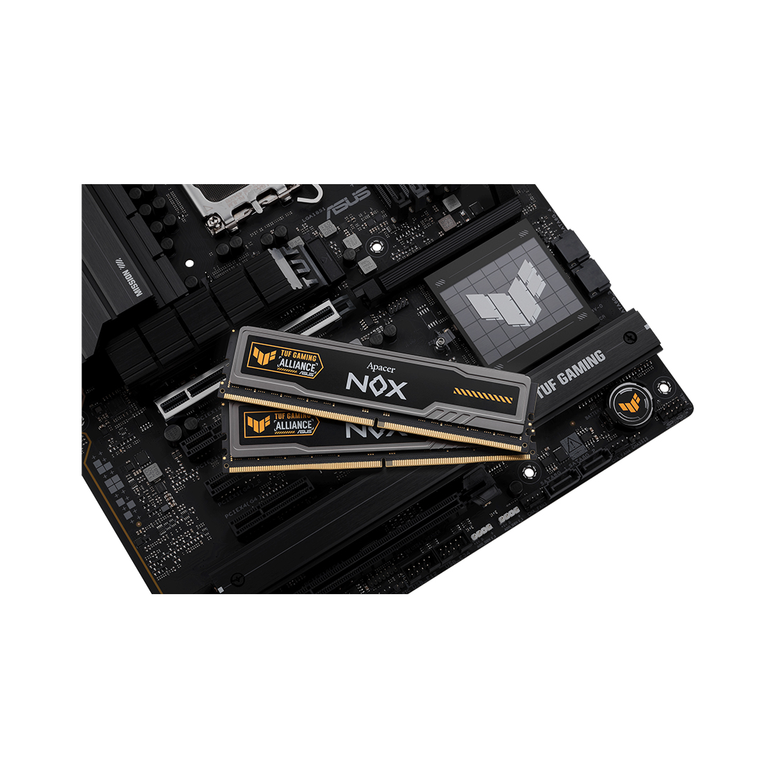 Комплект модулей памяти Apacer NOX TUF GAMING ALLIANCE AH5U32G60C622UTAA-2 DDR5 32GB (Kit 2x16GB) — фото, характеристики