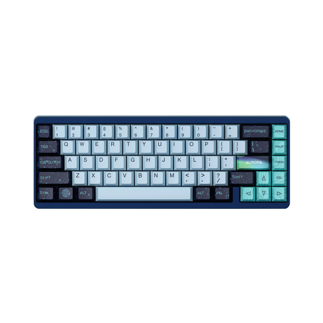 Клавиатура Varmilo Aurora Muse 65 Gateron Varmilo Magnet White switch — фото, характеристики